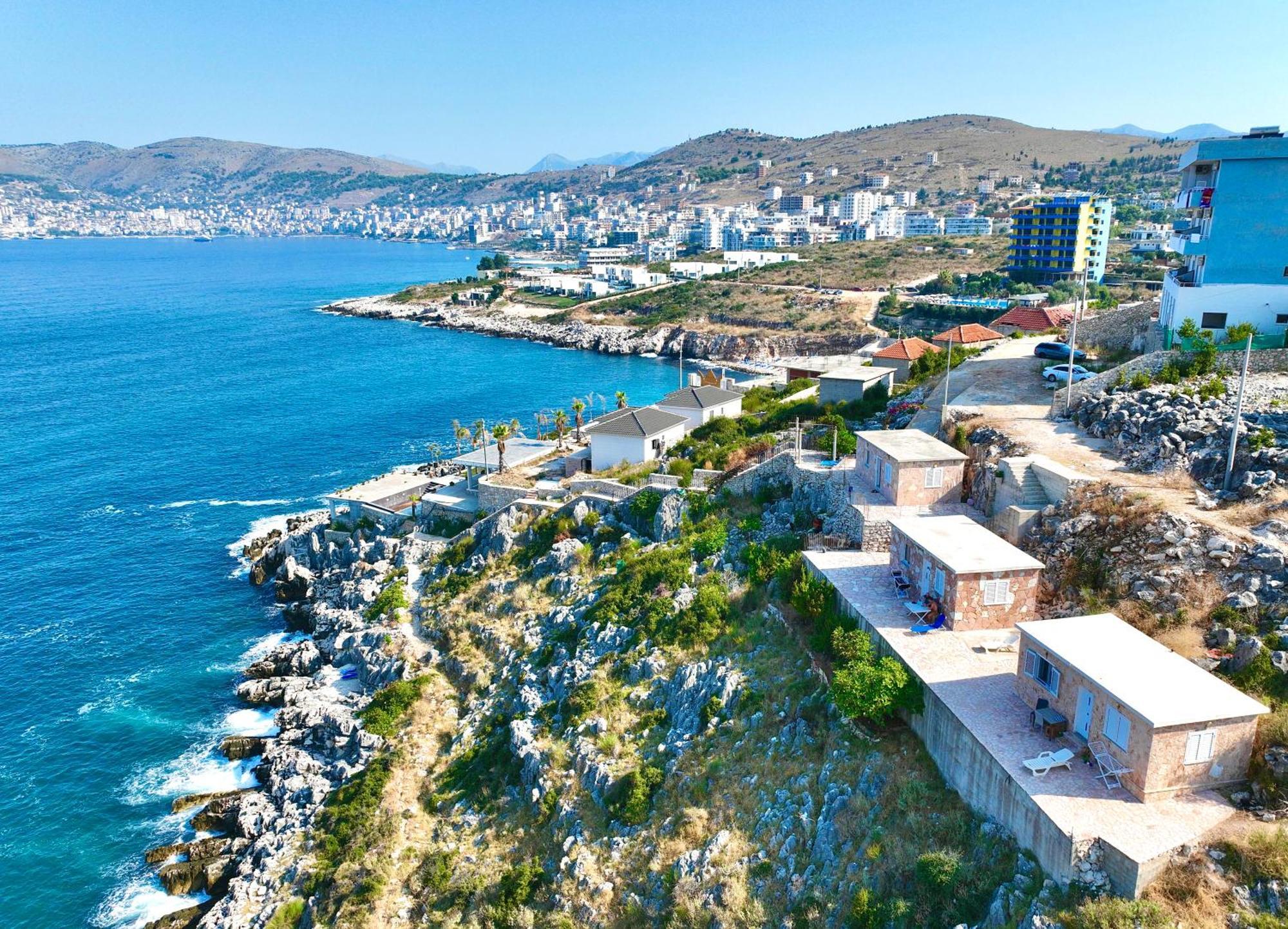 Prive Hill Saranda Villa Bagian luar foto