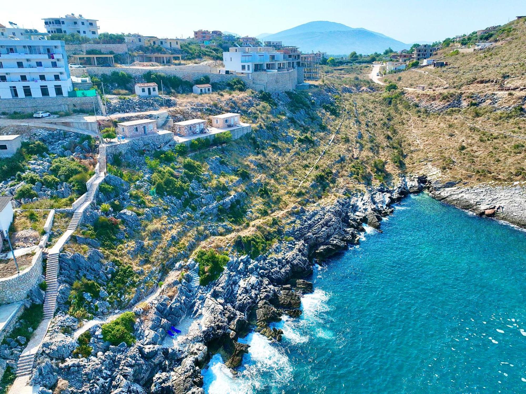 Prive Hill Saranda Villa Bagian luar foto